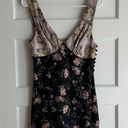 Free People American Rose Slip Dress in Black Combo Photo 2