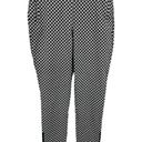 Betabrand  Catstooth Pencil Dress Yoga Pants Skinny Slim Mid Rise Black White M Photo 1