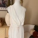 l*space L* Cream Kenzie Dress Cover up Open Sides Midi Size Large Photo 4