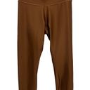 Alo Yoga ALO Womens 7/8 High Waist Airlift Leggings size L Cinnamon Brown Photo 3