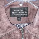 Krass&co Montana  pleather coat purplish brown Photo 2