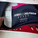 Tommy Hilfiger Nwt  sport magenta strappy cross back  sport bra size small Photo 5