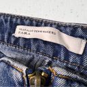 ZARA  Trafaluc Dark Wash Denim Mini Skirt Photo 9