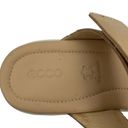 Ecco  Pink Felicia Leather Wedge Slide Comfort Sandals Size 6 Photo 11