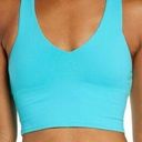 Alo Yoga Alo Crop Real Bra Tank Top in Aqua Blue Photo 1