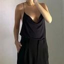 Cami NYC The Aggie Modal Cowl Neck Cami in Black Size S Retail $120 Photo 3