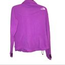 The North Face  Full Zip Fleece Jacket Purple Medium Photo 1