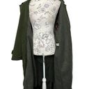 Gallery  Size 12 Olive Green Long Trench with Removable Lining Jacket Photo 6