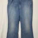 Good American  Flare Stretch Good ‘90s Good Flare Jeans High Waist Plus Size 22 Photo 3