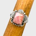 Sterling Silver Native Made  Rhodochrosite Ring - Sz 7 Photo 6