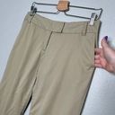 J.Jill  khaki beige mid rise flared tencel dress pants size 8 Photo 4