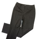 Lafayette 148 NWT  Barrow in Coffee Melange Italian Stretch Wool Straight Pants 2 Photo 1