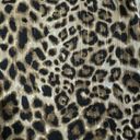 White House | Black Market  Brown Leopard Metallic V-neck Long Sleeve Dress- Size 6 Photo 4