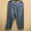 J.Jill  Denim Authentic Fit Straight Leg Cropped Jeans Size 10 Photo 5