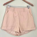 Missguided Tailored Co-Ord Shorts Camel Tan Size 6 NWT High Rise Neutral Minimalist Photo 1