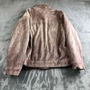 Free People  Womens Jacket Size M/L Trucker Velour Heavy Unique Boho Retro Lined Photo 1