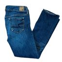 American Eagle  for aerie Artist Cropped Denim Blue Jeans Size 6 Photo 1