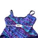 L.L.Bean RETRO  Bold print one piece swimsuit Size 14/16 TALL Photo 10