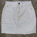 Just Quella Boutique White Denim Skirt Photo 0