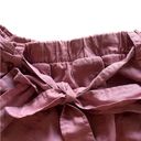 Cloth & Stone NWOT  Paper Bag Scrunched Belted Waist Shorts Photo 2