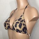 PilyQ New.  cheetah bikini top. Small Photo 3