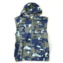 American Eagle NWT Offline Aerie  Cotton Cargo Vest in Camouflage Utility Hood S Photo 1