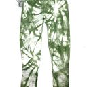 DKNY  Sport Women's Tie-Dye Sage Green Workout Gym Yoga Leggings Large Photo 2