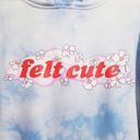 NEW By Sammi Ryan tie dye pullover hoodie sweatshirt sweater SMALL Blue Photo 1