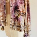 Vintage Y2K 90s Impulse California Faded Rome Italy Print Pattern Jacket M Size M Photo 2