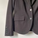 New York & Co. Dark Brown Fitted Classic Business Casual Blazer Jacket size 4 Photo 4