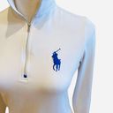 Ralph Lauren Polo Golf White Quarter Zip Big Pony Shirt S Photo 0