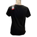 Felina  Black Cotton Short Sleeve Shirt Medium NWT Photo 1