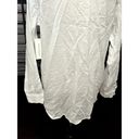 Treasure & Bond  Women's Classic White Long Sleeve Button Up Shirt L NWT Photo 5