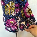 Vera Bradley  African Violet Womens Shirt Size XS Sleep Button Front Blue Photo 51