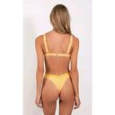 ONEONE Swimwear  Kameron Bikini Top Sunflower size Large Yellow Swim Beach Photo 3