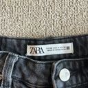 ZARA Black Jean Shorts Photo 1