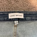 Lane Bryant  Denim Jeans Women’s Sz 24 Wide Leg Medium Wash Midrise Photo 6