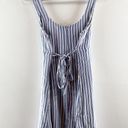 American Eagle  Striped Tank Mini Dress Blue White Medium Photo 10