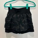 Spanx  Black Camo Get Moving Double Layer Compression Short Size Small Photo 4