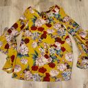 Entro Floral Yellow Dress Small Photo 1