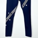 Soul Cycle Navy Blue White Star Leggings Full Length Cycling Athletic Small Photo 3