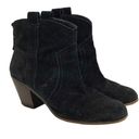 Sam Edelman  Black Suede Booties Photo 0