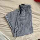 Edikted BRAND NEW WITH TAGS  stripped pinstripe linen esqe pants  seaside striped pants Photo 1