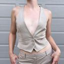 Victoria's Secret Body By  Y2K Vintage Tan 3
Piece Waistcoat Matching Suit Set 6 Photo 12