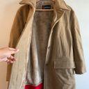 Vintage McGregor Camel Car Wool Fleece Line winter Peacoat Sz 38 Tan Size M Photo 7