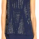 Laundry by Shelli Segal NWT $295  Beaded Cocktail Dress Blue 0 Photo 0