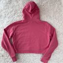 Kappa  Pop Elanta Cropped Hoodie in Magenta Sz Small‎ Photo 3