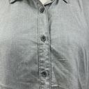 Coldwater Creek  pindot tencel dolman button down shirt size 14p Photo 1