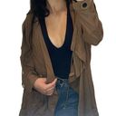 Akira  Light Brown Trench Utility Jacket Photo 0