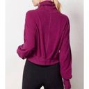 Sweaty Betty  Womens Melody Luxe Fleece Pullover Sweatshirt MEDIUM Amaranth Pink Photo 4